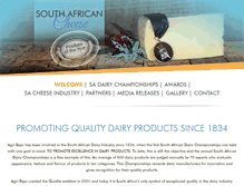 Tablet Screenshot of cheesesa.co.za